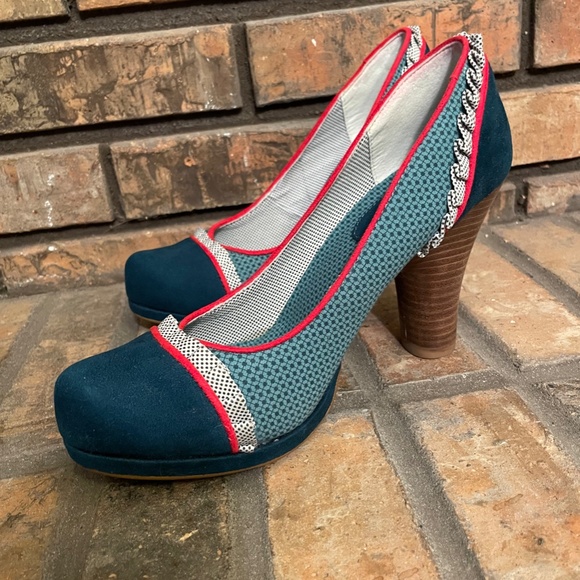 Beautiful Round Toe Ruby Shoo Heels * Size 6/39 - Picture 5 of 7